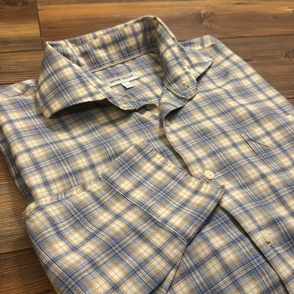 Peter Millar casual button down large - Picture 3 of 4
